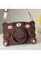 İpad Uyumlu Çocuklar İçin Kılıf İpad Uyumlu Hava 1/2 / 6th Nesil 2018 / 5th Gen 2017 With Strap Bear İpad Uyumlu Mini 1 2 3 Arka Kapak