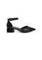 Elit Mst541c Kadın Klasik Topuklu Ayakkabı Siyah-siyah