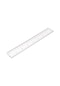 Geeroyoo 20cm Şeffaf Plastik Cetvel - Okul Ve Ofis İçin Pratik Ölçüm Aracı