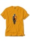 Call Of Duty Skull Warrior Sarı Tişört