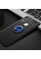 Kilifone - Huawei Uyumlu Honor 8a - Kılıf Yüzüklü Auto Focus Ravel Karbon Silikon Kapak - Siyah-mavi
