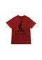 Erkek Kırmızı Gazi Mustafa Kemal Atatürk Baskılı T-shirt KIrmızı