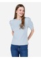 Colins Mavi Kadın Tshirt K.kol Cl1068087 Q1.v1 Lbl