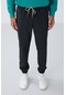 Tommy Life Koyu Gri Yüzeyi Dokulu Standart Fit Erkek Eşofman Alt - 82156 Koyu Gri