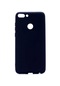 Tecno - Huawei P Smart Fıg-lx1 - Kılıf Mat Renkli Esnek Premier Silikon Kapak - Siyah