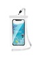 Beyaz Fonken Su Geçirmez Kılıfı Yüzme Gadget Plaj Kuru Çanta Telefon Kılıfı Kapak Kamp Kayak Cep Telefonu Için Tutucu