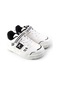Cool King Cırtlı Unisex Çocuk Anatomik Rahat Taban Spor Ayakkabı Beyaz