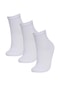 Defacto Kız Çocuk 3lü Pamuklu Uzun Çorap C8090a8nswt1
