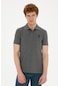U.s. Polo Assn. Erkek Antrasit Melanj Tişört Basic 50279613-vr081 Antrasit Melanj