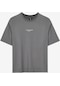 Skechers Graphic T-Shirt M Short Sleeve Erkek Antrasit Tshirt S231094-003 Antrasit