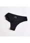 Siyah Dikişsiz Külot Kadın Külot Naylon Ultra-ince G-string Thongs Düşük Rise Lingerie Buz Ipek Külot