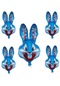 Süpershape 75 Cm Bugs Bunny Tavşan Mavi Renk Folyo Balon 5 Adet