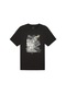 Puma Erkek Spor Tişört Graphics Photoprint Tee 68321301-Siyah