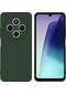 Redmi A4 Uyumlu Silikon Kılıf - Kamera Korumalı Esnek Pastel Renk Kapak - Yeşil Yeşil