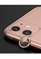 iPhone Uyumlu 12 Mini Cl-07 Lens Koruma Taşlı Parlak Renkli Kamera Koruyucu Cl-08 - Rose Gold