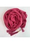 Kabarcık Şifon Başörtüsü Kadın Püskül Dekorasyon Düz Renk Uzun Sarar Kadın Rose Red Rose Red Çok Renkli