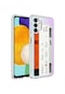 Tecno - Samsung Galaxy Uyumlu A13 4g - Kılıf Kenarlı Renkli Desenli Elegans Silikon Kapak - No1