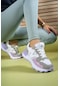 Riccon Rosatora Kadın Sneaker 001210beyaz Lila-beyaz Lila