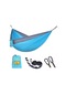Teltree 2 Kişilik Yüksek Kaliteli 210t Nilon Hammock - 300x200cm Genişlik, 300kg Yük Kapasitesi, Taşınabilir Depolama Çantası, Hızlı Kurulum Askı Ve Karabinerler İle - Kamp, Bahçe, Seyahat İçin Çok Renkli