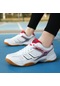 Unisex Badminton Ayakkabısı Um7188 Yurt Dışından Beyaz - Kırmızı
