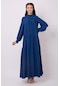 Violevin Er-cool Kadın Krep Elbise 8052-20-mavi