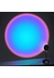 Xiaoqityh Gün Batımı Projeksiyon Lambası, 180 Derece Dönüş Gökkuşağı Projeksiyon Lambası Led Işık, Romantik Görsel Hd Kristal Lens Parti Yatak Odası Dekoru Için Gün Batımı Gece Işığı Projekt Xiaoqityh