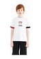 Tommy Life Beyaz Kol Ucu Renkli Detaylı Baskılı Oversize Erkek Çocuk T-shirt - 11137 Beyaz