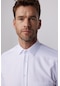 Tudors Klasik Fit Uzun Kol Kravatlık Armürlü Beyaz Erkek Gömlek-28654-beyaz