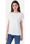 Colins Beyaz Kadın Tshirt K.kol Cl1068098 Q1.v1 Ofw