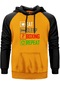 Boxing Repeat Sarı Renk Reglan Kol Sweatshirt