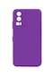 Kilifone - General Mobile Uyumlu Gm 23 - Kılıf Mat Soft Esnek Biye Silikon - Mor