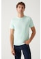 Avva Erkek Mint Yeşil Basic T-Shirt E001000