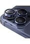 Esd İphone 15 Pro/15 Pro Max/14 Pro/14 Pro Max Uyumlu 9h Safir Kamera Lens Koruyucu Mavi