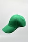 Kadın Açık Yeşil Yünlü Kışlık Beyzbol Kep Şapka - Standart