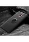 Kilifone - Xiaomi Uyumlu Redmi 8a - Kılıf Yüzüklü Auto Focus Ravel Karbon Silikon Kapak - Siyah