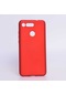 Kilifone - Huawei Uyumlu Honor View 20 - Kılıf Mat Renkli Esnek Premier Silikon Kapak - Kırmızı