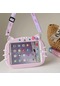 İpad Uyumlu Çocuklar İçin Kılıf İpad Uyumlu Hava 1/2 / 6th Nesil 2018 / 5th Gen 2017 With Strap Cat Face İpad Uyumlu Air 1 Arka Kapak
