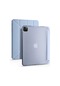 Kilifolsun iPad Uyumlu Pro 11 2020 2.nesil Kalem Bölmeli Stand Olabilen Origami Tri Folding Kılıf Mavi