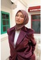 Silk Home Soft Eşarp 73073-12 Vizon, İndigo, Bordo, Kiremit