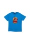 Fortnite Durr Burger Baskılı T-shirt Mavi