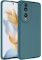 Kilifone - Huawei Uyumlu Honor 90 - Kılıf İçi Kadife Koruyucu Mara Lansman Kapak - Koyu Yeşil