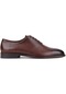 Shoetyle - Kahverengi Deri Bağcıklı Erkek Klasik Ayakkabı 250-5001-828-kahverengi