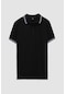 Tween Siyah Pamuklu Likralı T-Shirt 2Tc1410605350