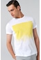 Twn Slim Fit Beyaz Baskılı T-Shirt 0Ec145986042M