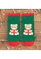 Ikkb Marka Yeni Bebek Çocuk Noel Çorapları Dolum Kız Noel Koyu Yeşil