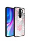 Noktaks - Xiaomi Uyumlu Xiaomi Redmi Note 8 Pro - Kılıf Aynalı Desenli Kamera Korumalı Parlak Mirror Kapak - Pati