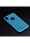 Kilifone - İphone Uyumlu İphone Xr 6.1 - Kılıf Simli Koruyucu Shining Silikon - Mavi