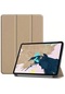 Noktaks - iPad Uyumlu Air 10.9 2022 5.nesil - Kılıf Smart Cover Stand Olabilen 1-1 Uyumlu Tablet Kılıfı - Gold
