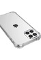 Mutcase - İphone Uyumlu İphone 12 Pro - Kılıf Kenar Köşe Korumalı Nitro Anti Shock Silikon - Renksiz