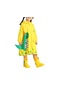 Hyt-çantalı Çocuk Yağmurluk Karikatür Kapüşonlu Takım Xl-sarı